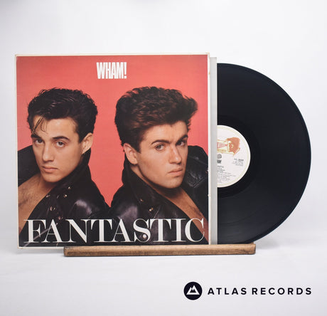 Wham! Fantastic LP Vinyl Record - Front Cover & Record