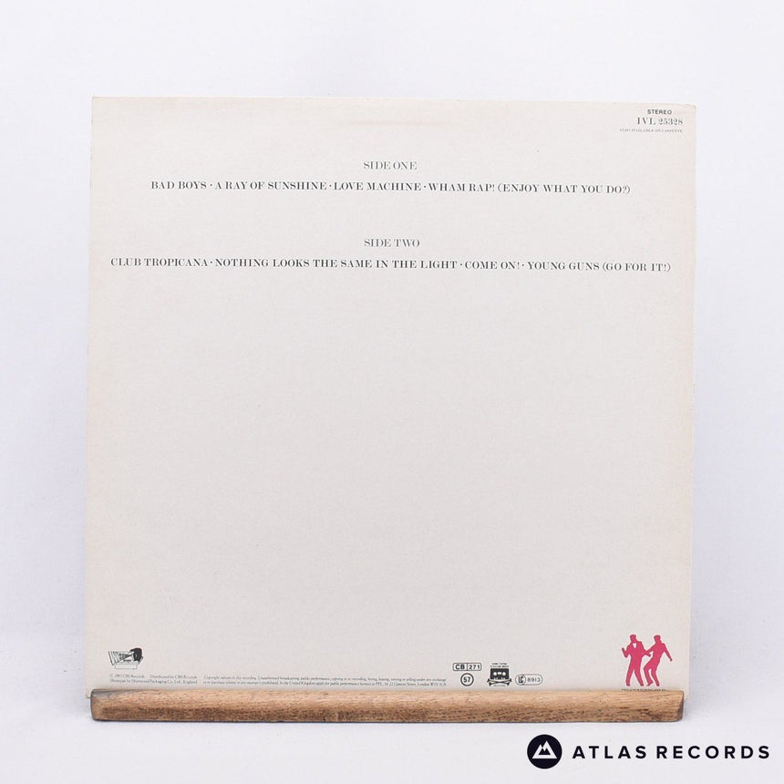 Wham! - Fantastic - A3 B4 LP Vinyl Record - EX/EX