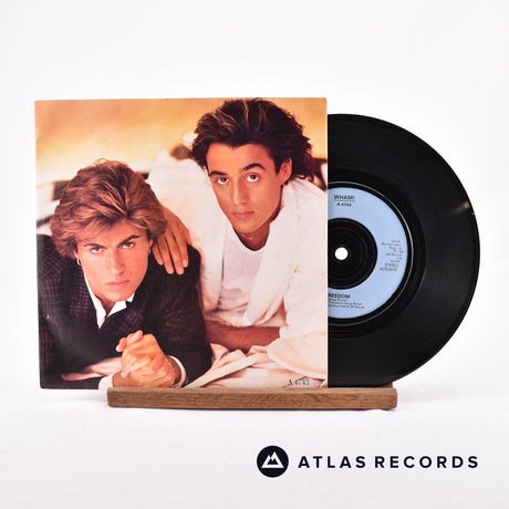 Wham! Freedom 7" Vinyl Record - Front Cover & Record