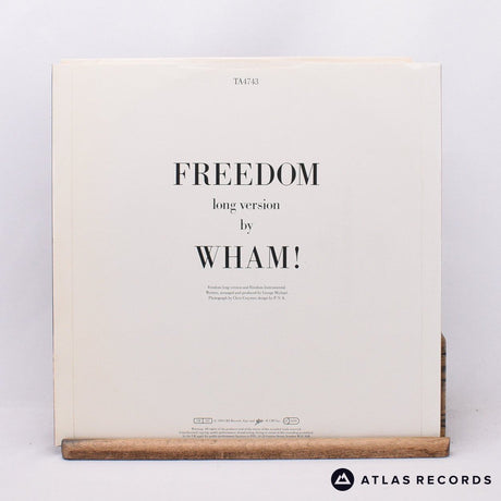 Wham! - Freedom - 12" Vinyl Record - VG+/EX