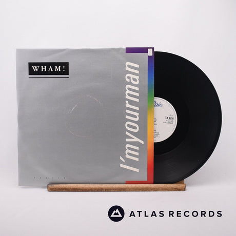 Wham! I'm Your Man 12" Vinyl Record - Front Cover & Record
