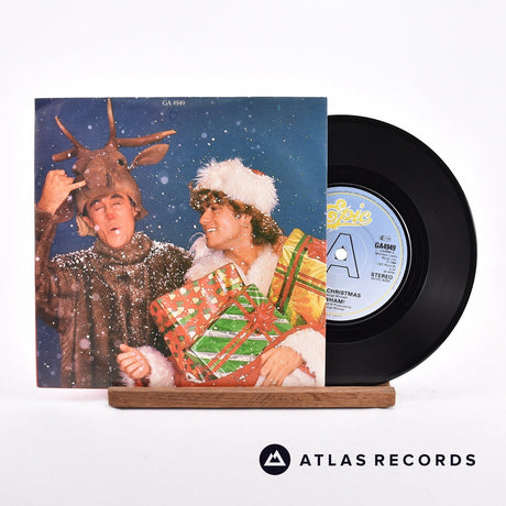 Wham! Last Christmas 7" Vinyl Record - Front Cover & Record