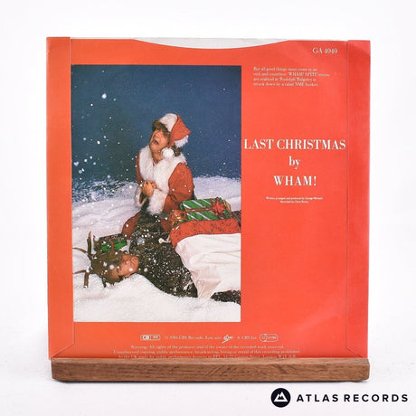 Wham! - Last Christmas - 7" Vinyl Record - VG+/EX