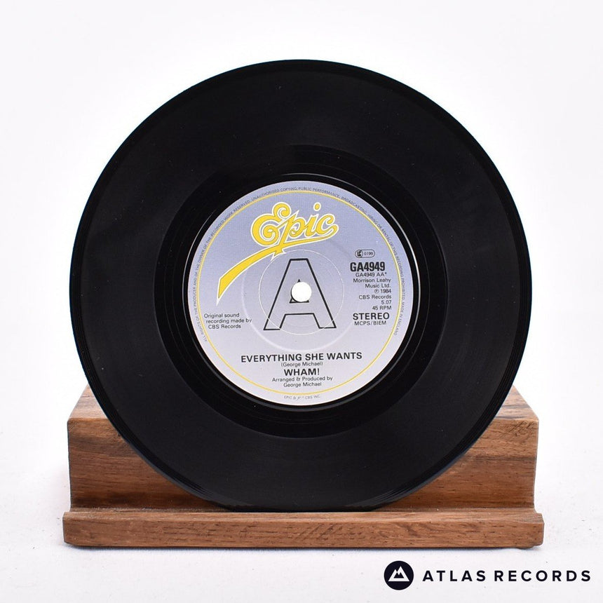 Wham! - Last Christmas - 7" Vinyl Record - VG/VG+