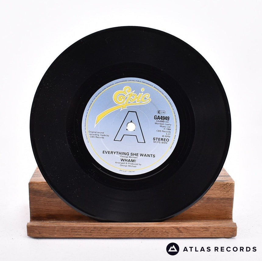 Wham! - Last Christmas - 7" Vinyl Record - VG+/VG+