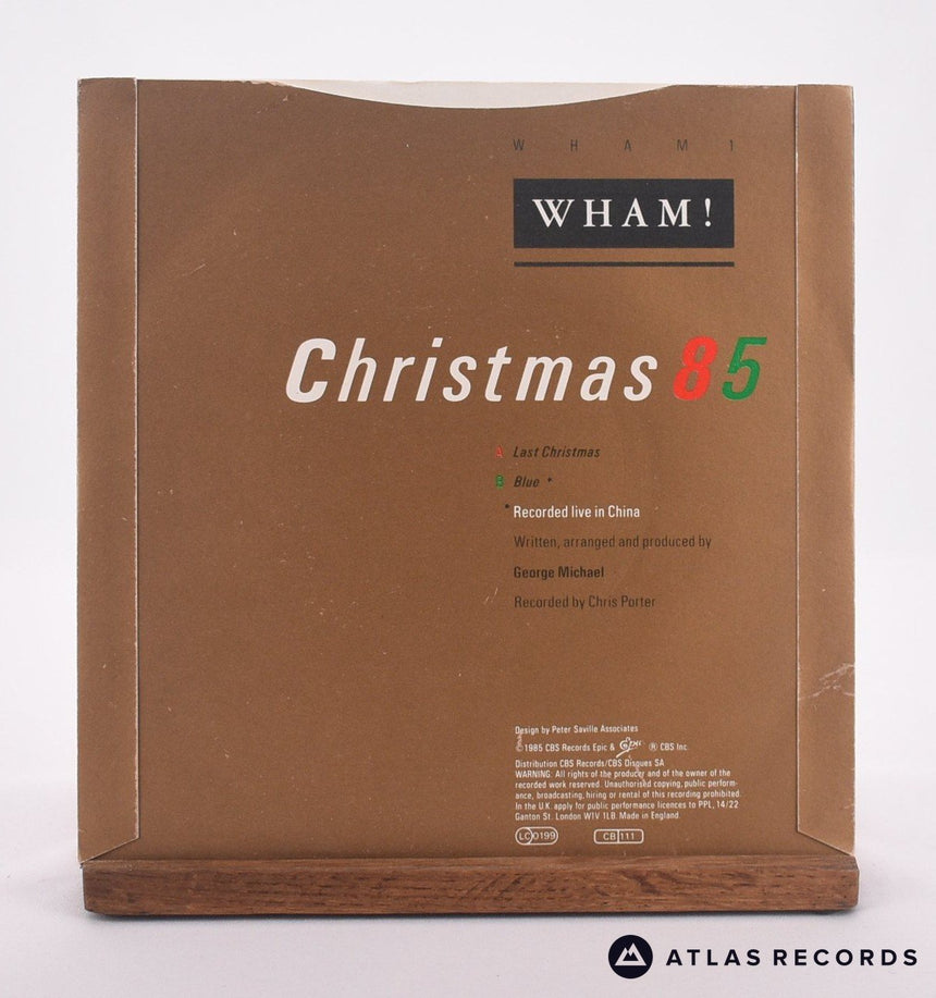 Wham! - Last Christmas - 7" Vinyl Record - EX/EX