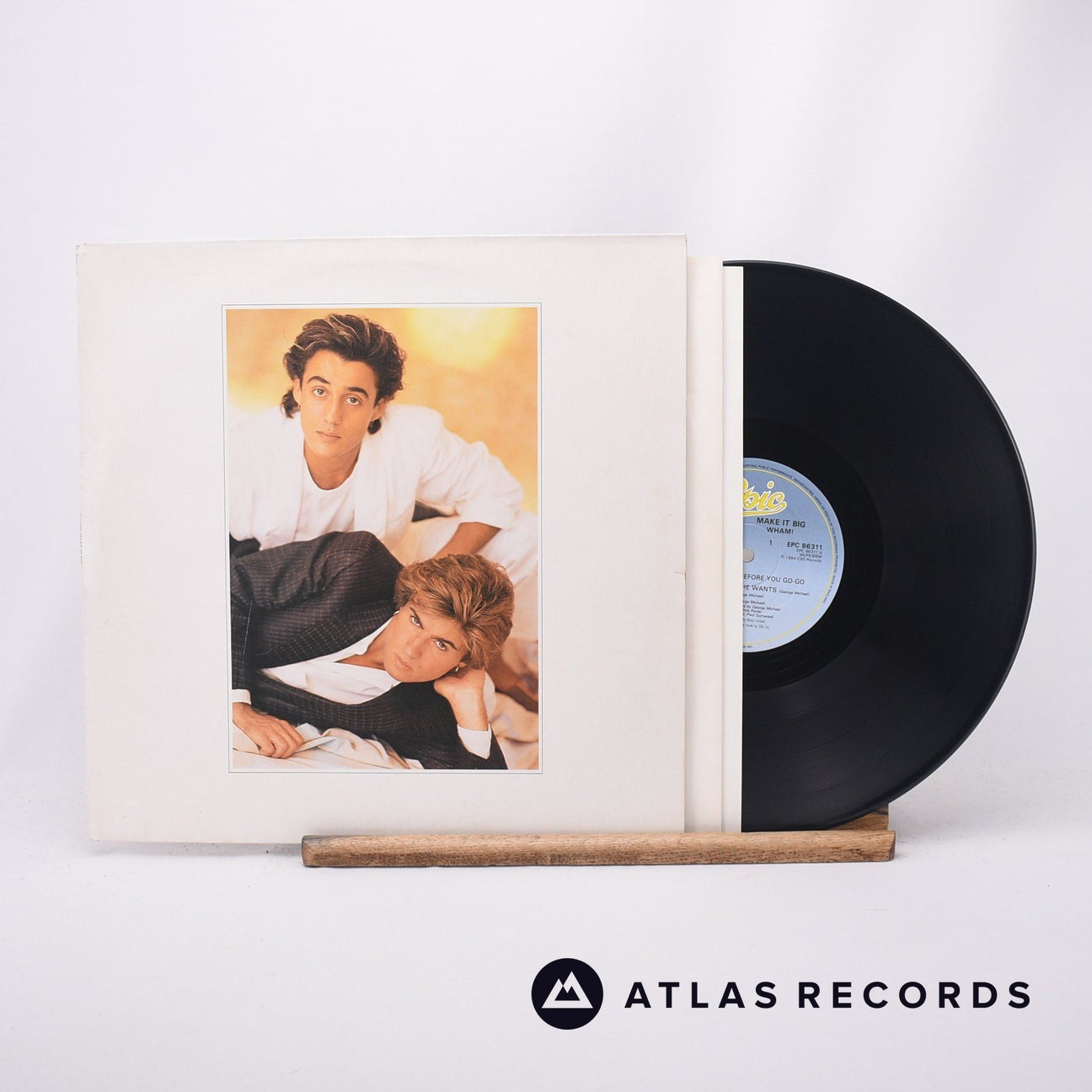 Wham! Make It Big LP Vinyl Record - Front Cover & Record