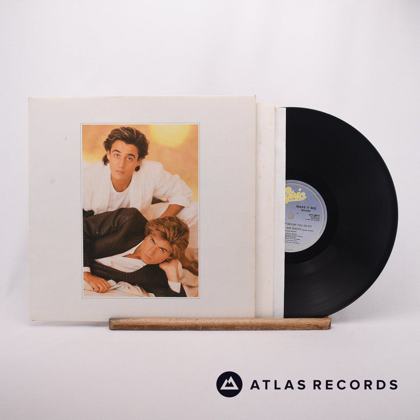 Wham! Make It Big LP Vinyl Record - Front Cover & Record