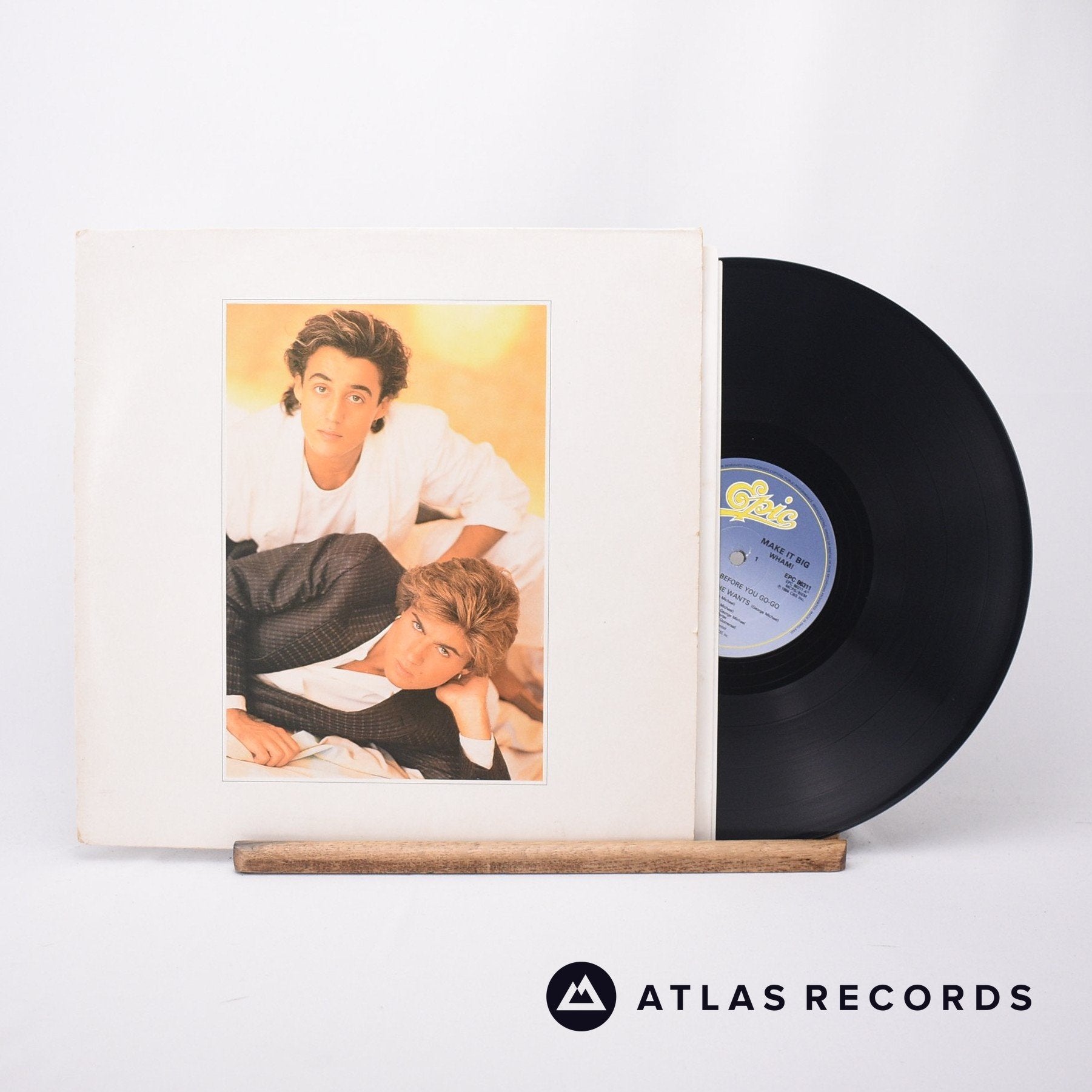 WHAM! サイン入りLPレコード「MAKE IT BIG」 WHAM! サイン入りLP