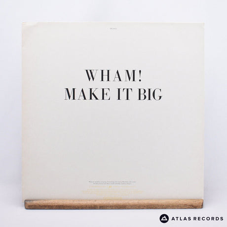 Wham! - Make It Big - Lyric Sheet LP Vinyl Record - EX/EX
