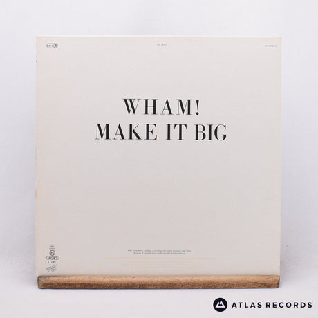 Wham! - Make It Big - Lyric Sheet LP Vinyl Record - VG+/EX