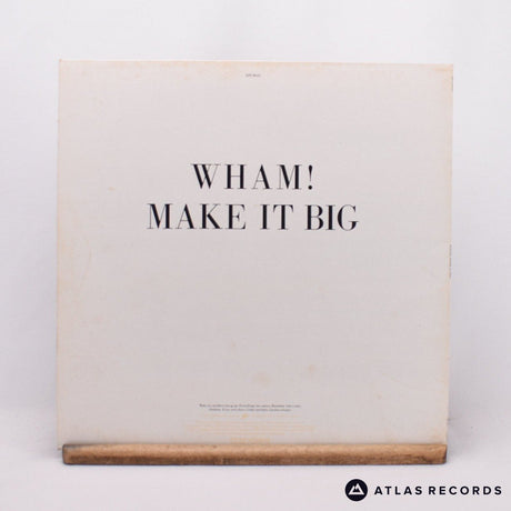 Wham! - Make It Big - Lyric Sheet LP Vinyl Record - VG+/VG+