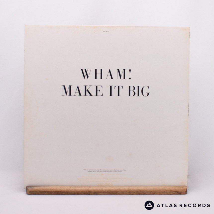 Wham! - Make It Big - Lyric Sheet LP Vinyl Record - VG+/VG+