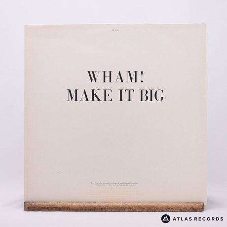 Wham! - Make It Big - Lyric Sheet A2 B2 LP Vinyl Record - VG+/VG+