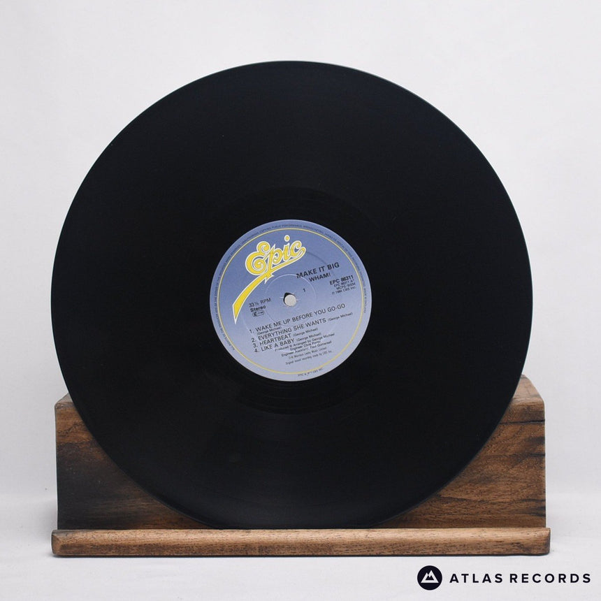 Wham! - Make It Big - Lyric Sheet A2 B2 LP Vinyl Record - EX/EX