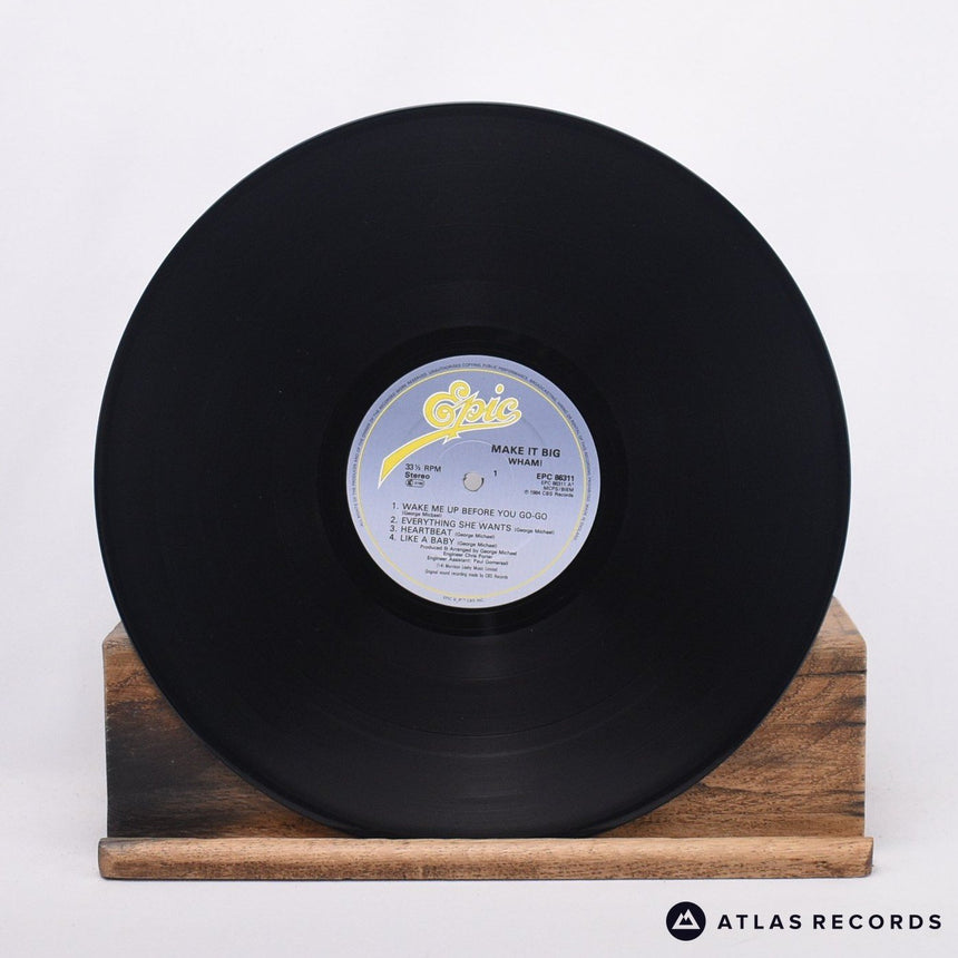 Wham! - Make It Big - Lyric Sheet LP Vinyl Record - EX/EX