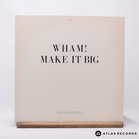 Wham! - Make It Big - Lyric Sheet LP Vinyl Record - EX/EX