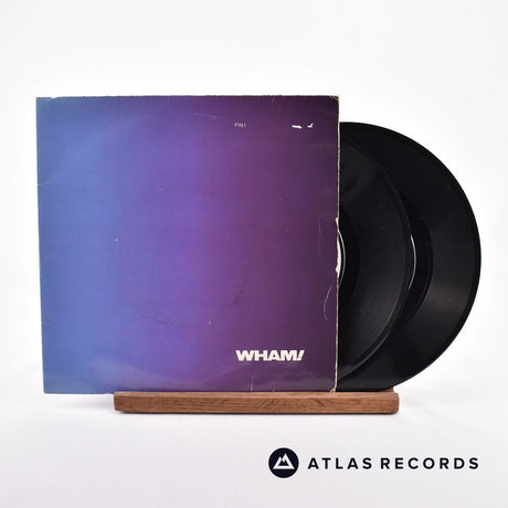 Wham! The Edge Of Heaven 2 x 7" Vinyl Record - Front Cover & Record