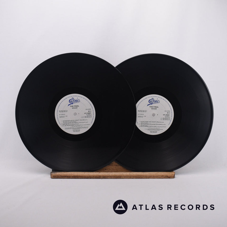 Wham! - The Final - Insert A4 B4 C5 D8 2 x LP Vinyl Record - EX/EX