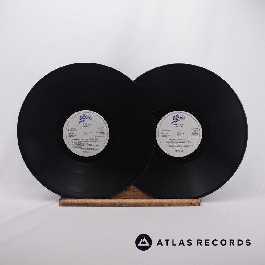 Wham! - The Final - Insert A4 B4 C5 D8 2 x LP Vinyl Record - EX/EX
