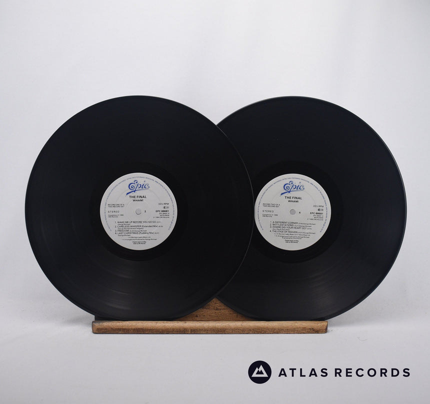 Wham! - The Final - Insert A2 B1 2 x LP Vinyl Record - EX/VG+