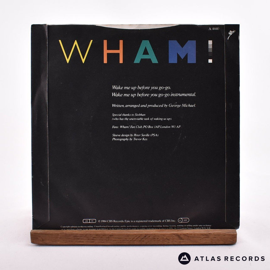 Wham! - Wake Me Up Before You Go-Go - 7" Vinyl Record - VG+/EX