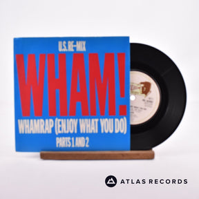 Wham! Wham Rap 7" Vinyl Record - Front Cover & Record