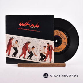 Wham! Young Guns 7" Vinyl Record - Front Cover & Record
