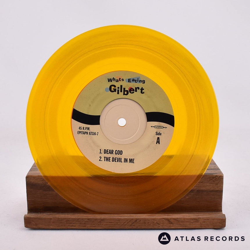 What's Eating Gilbert - Dear God - Orange 7" Vinyl Record - NM/EX