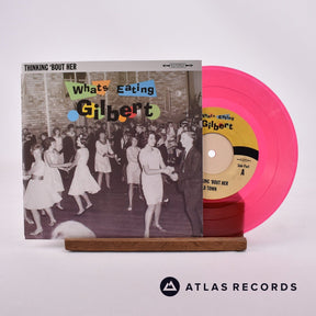 What's Eating Gilbert Thinking 'Bout Her 7" Vinyl Record - Front Cover & Record