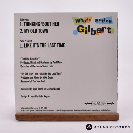 What's Eating Gilbert - Thinking 'Bout Her - Red 7" Vinyl Record - NM/NM