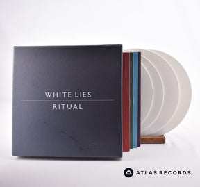 White Lies Ritual 6 x 7" + CD Box Set Vinyl Record - Front Cover & Record