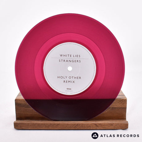 White Lies - Strangers - Mauve 7" Vinyl Record - NM/NM