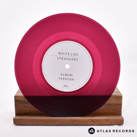 White Lies - Strangers - Mauve 7" Vinyl Record - NM/NM