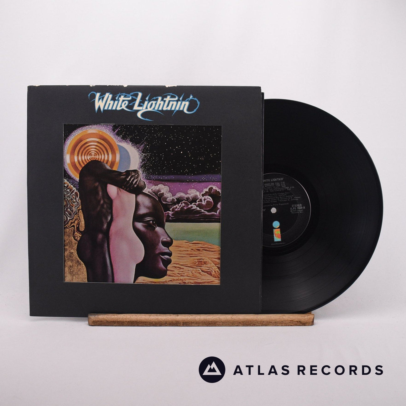 White Lightnin' White Lightnin' LP Vinyl Record - Front Cover & Record
