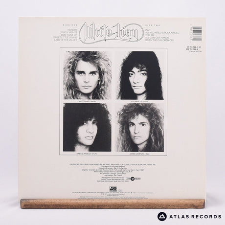 White Lion - Pride - LP Vinyl Record - EX/EX