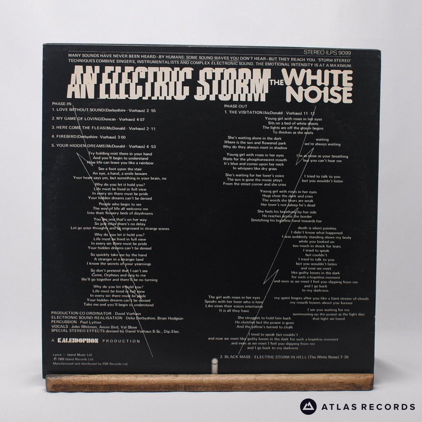 White Noise - An Electric Storm - Reissue A-3U B-2U LP Vinyl Record - VG+/VG+