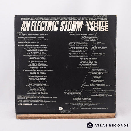 White Noise - An Electric Storm - First Uk Press +A +B LP Vinyl Record - VG/VG+