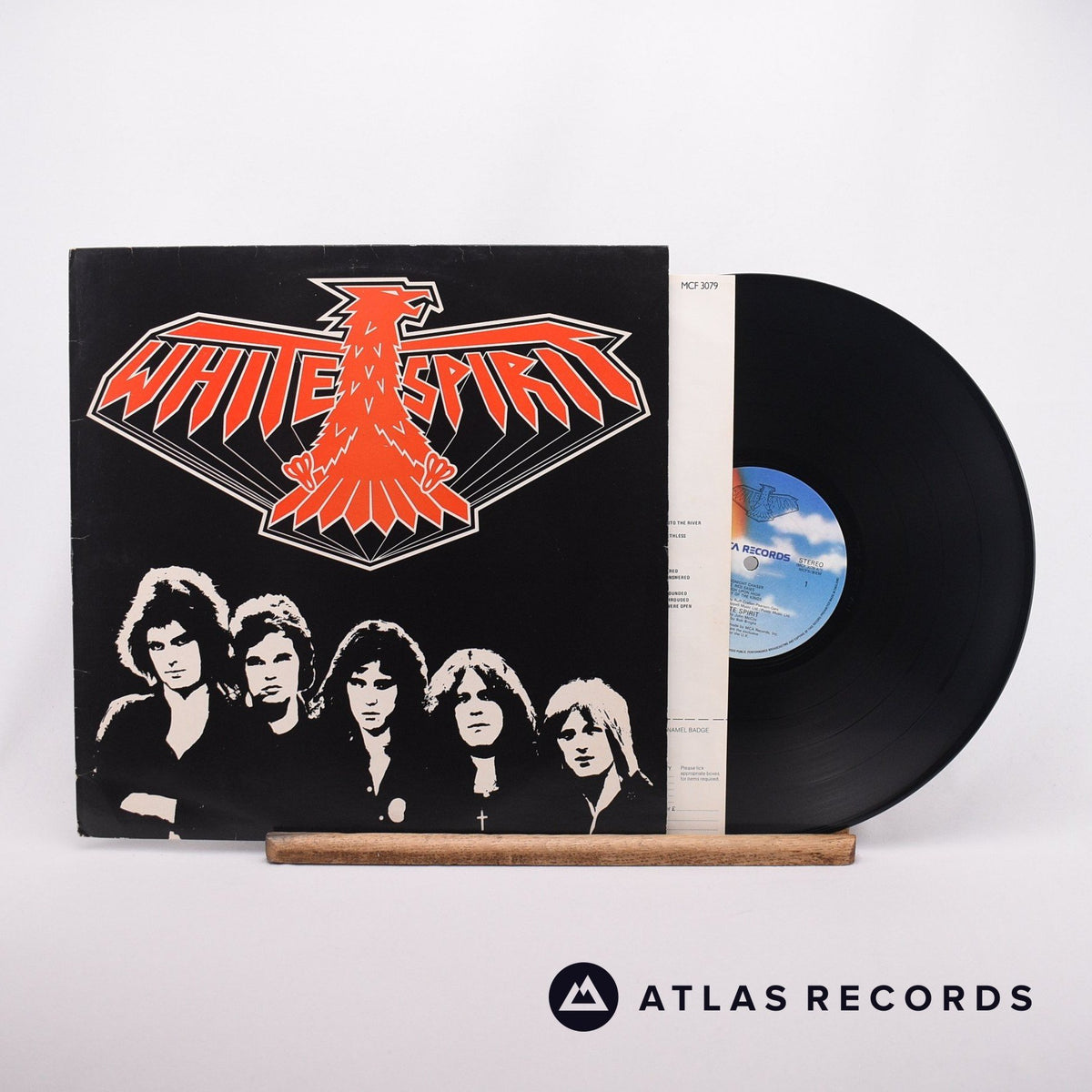 White Spirit White Spirit LP Vinyl Record - Front Cover & Record