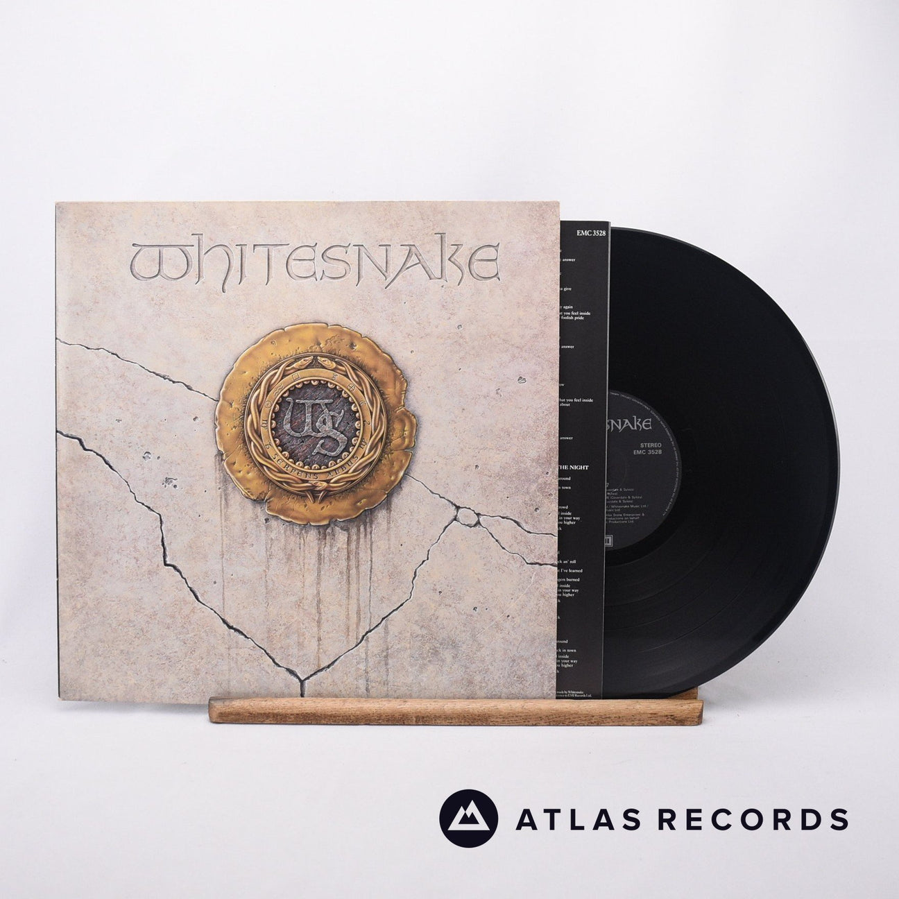 Whitesnake 1987 LP Vinyl Record - Front Cover & Record