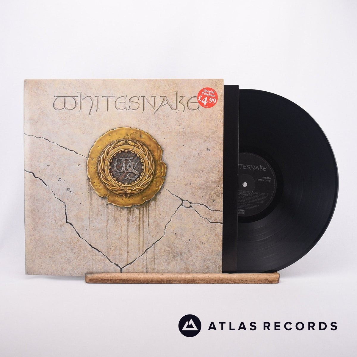 Whitesnake 1987 LP Vinyl Record - Front Cover & Record