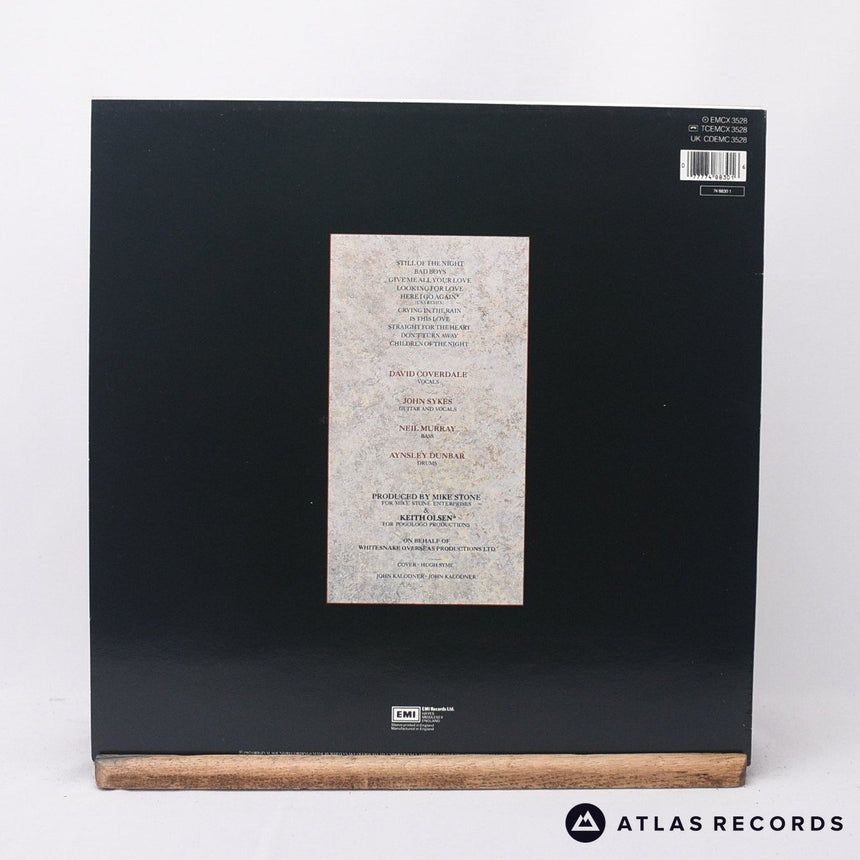 Whitesnake - 1987 - Reissue A-1 B-2 LP Vinyl Record - NM/EX