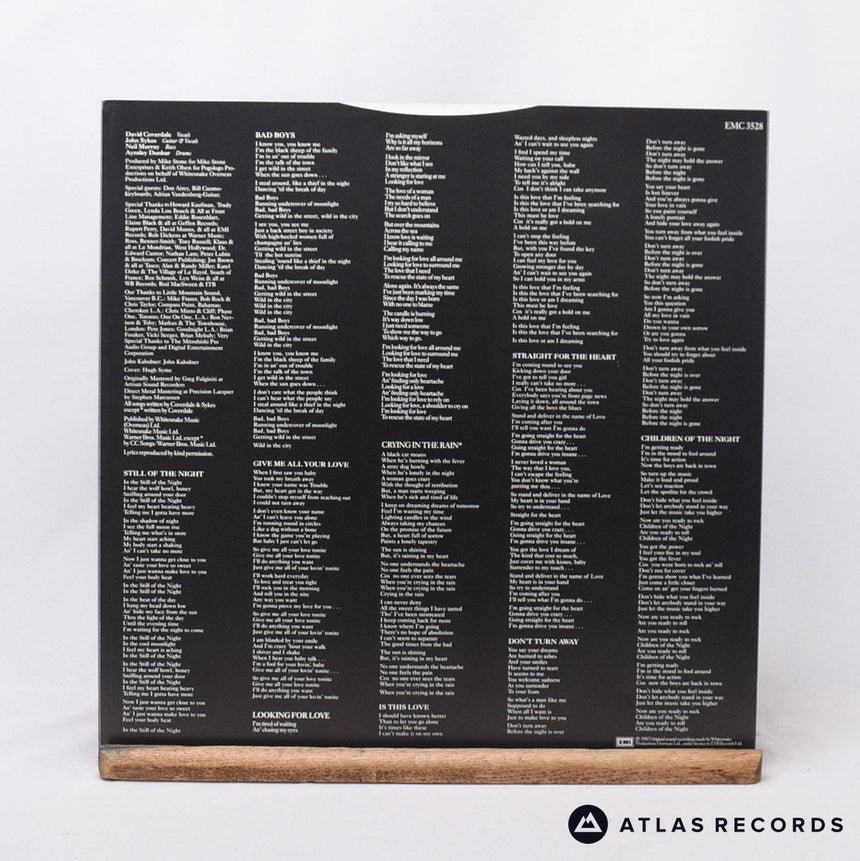 Whitesnake - 1987 - LP Vinyl Record - EX/VG+