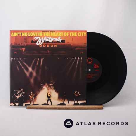 Whitesnake Ain't No Love In The Heart Of The City 12" Vinyl Record - Front Cover & Record