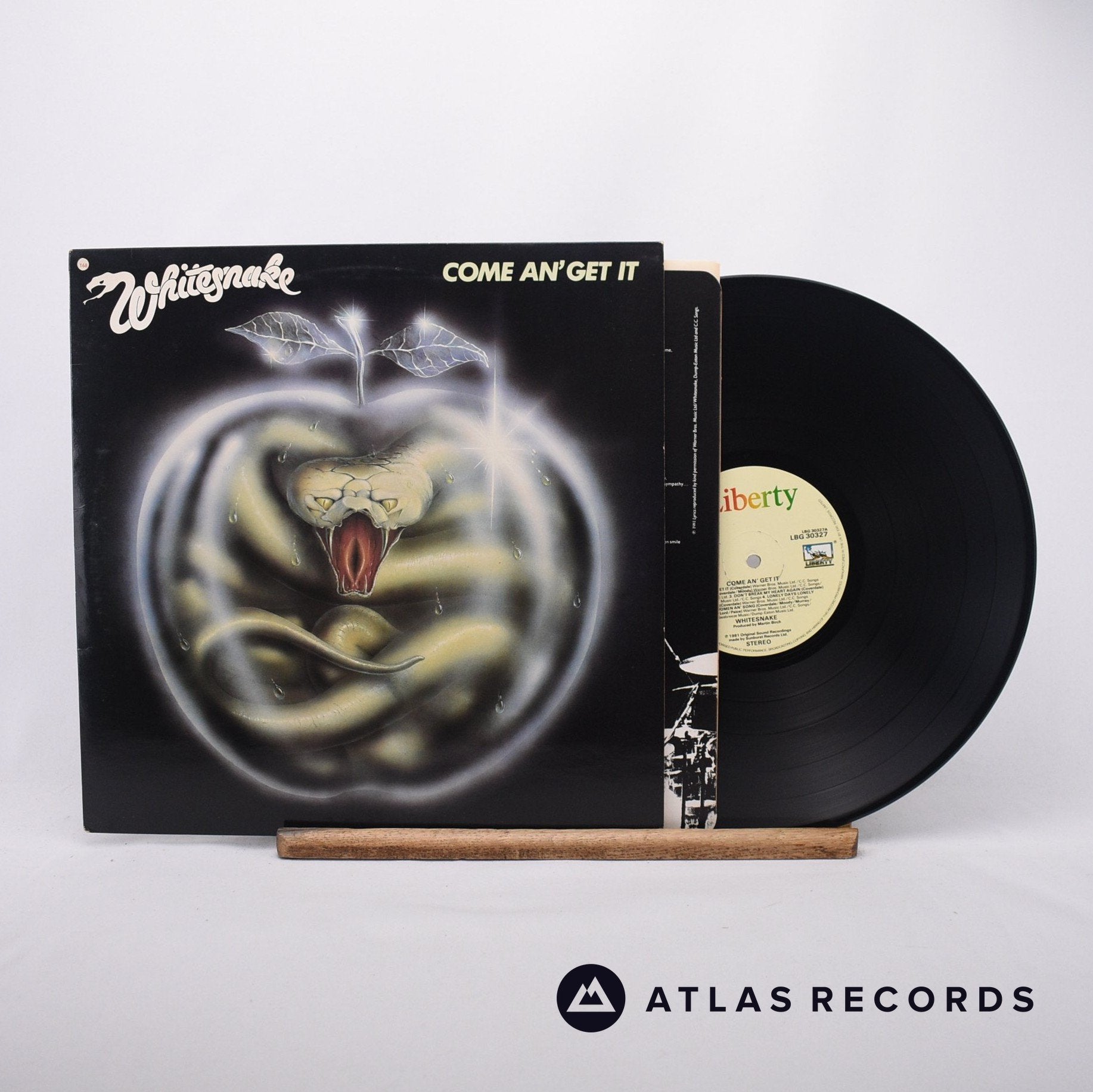 Whitesnake Come An' Get It レコード Whitesnake Come An' Get It LP Vinyl Record VG+/EX – Atlas Records