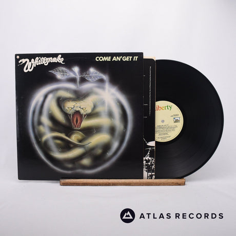 Whitesnake Come An' Get It LP Vinyl Record - Front Cover & Record