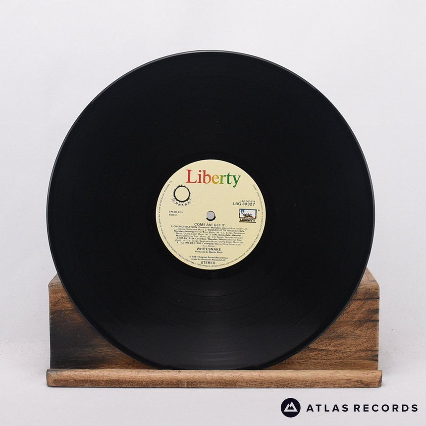 Whitesnake - Come An' Get It - A-1 B-2 LP Vinyl Record - EX/EX