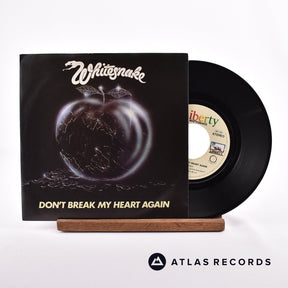 Whitesnake Don't Break My Heart Again 7" Vinyl Record - Front Cover & Record