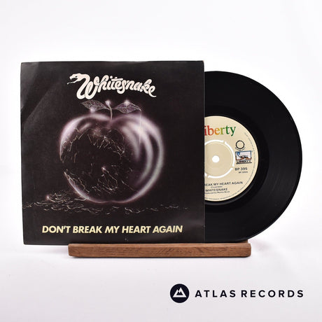 Whitesnake Don't Break My Heart Again 7" Vinyl Record - Front Cover & Record