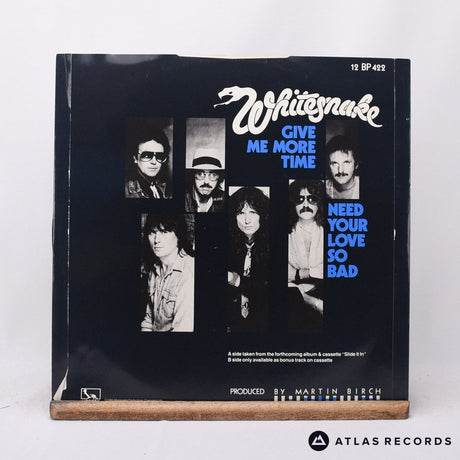 Whitesnake - Give Me More Time - 12" Vinyl Record - VG+/EX